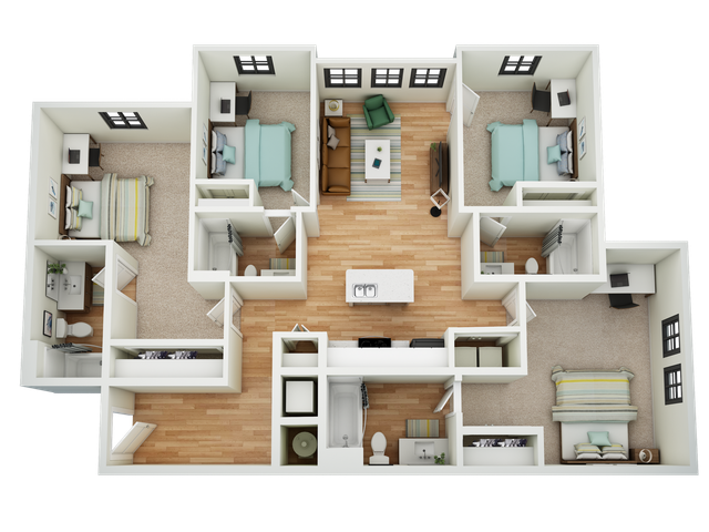 D2 Premium | 4-Bedroom