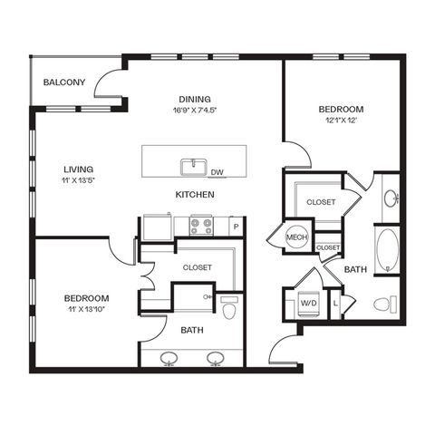 Opulence 2 Bedroom
