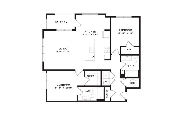 FRONTIER - B1 - 2 Bedroom