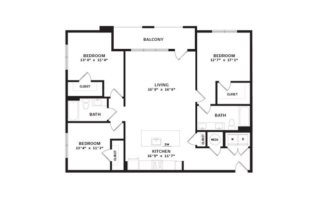 HOMESTEAD - C1 - 3 Bedroom