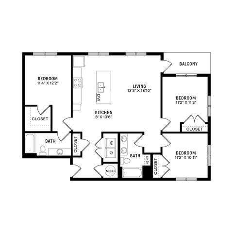 Three Bedroom