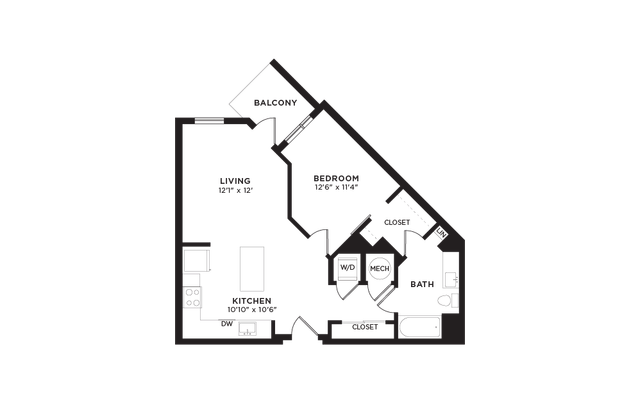 1 Bed