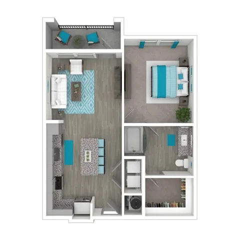 The Grace (A2 ADA) | 739 SF