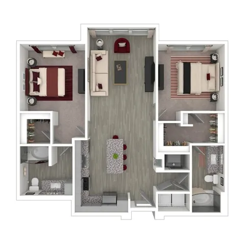 The Playful (B1.2) | 1127 SF