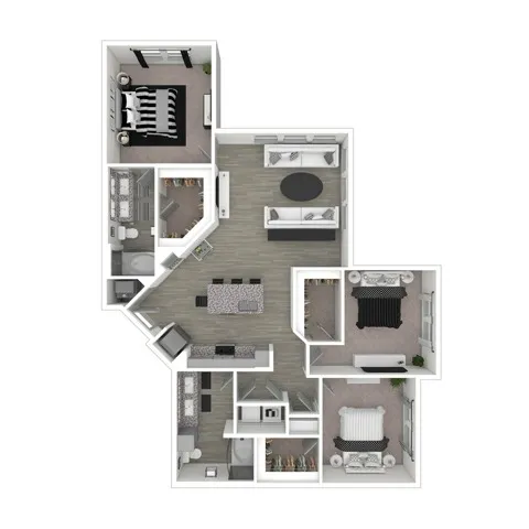 The Dynamic (C1 ALT) | 1361 SF