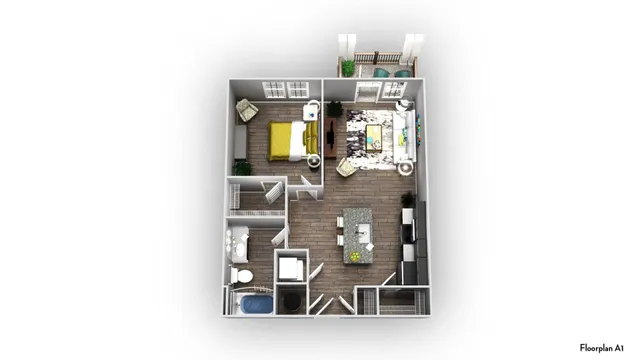 A1 Floor Plan Image