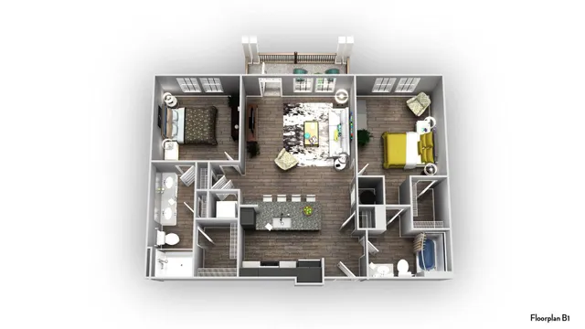 B1 Floor Plan Image