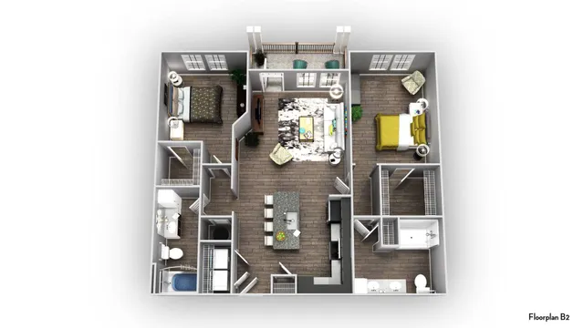 B2 Floor Plan Image