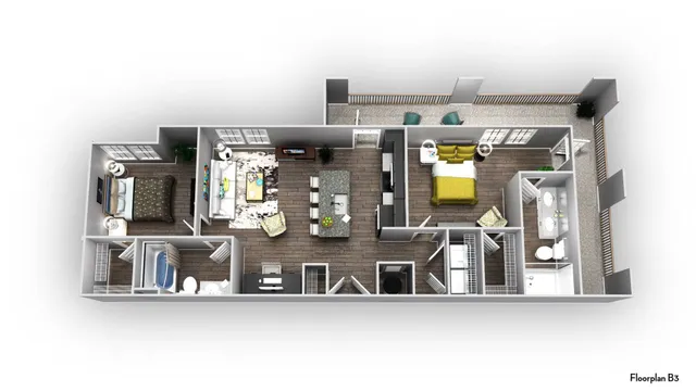 B3 Floor Plan Image