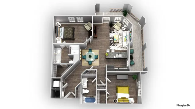 B4 Floor Plan Image