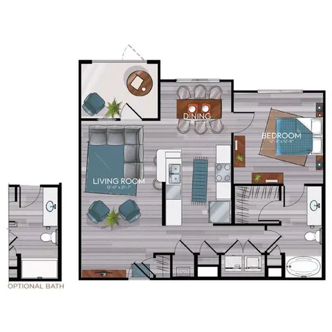 A4 Floor Plan Image