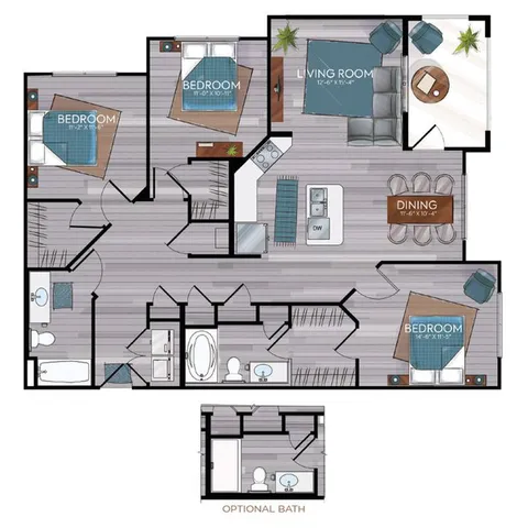 C1 Alt Floor Plan Image