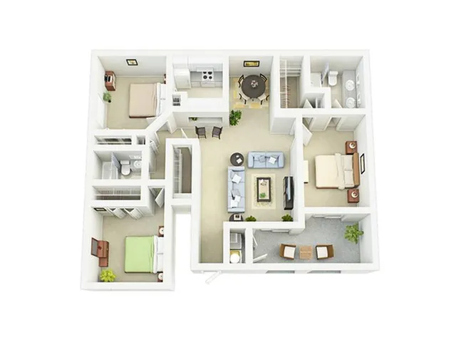 C1R Floor Plan Image