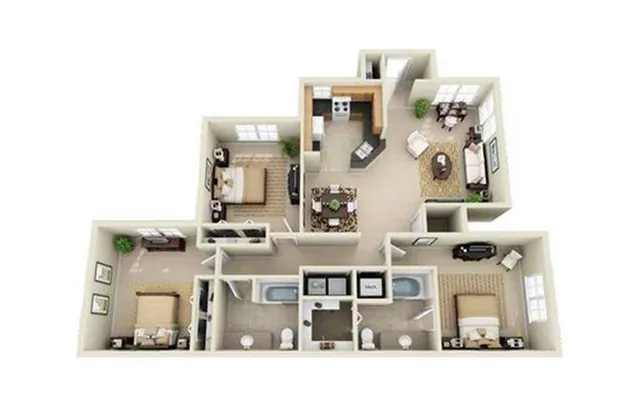 C1R Floor Plan Image
