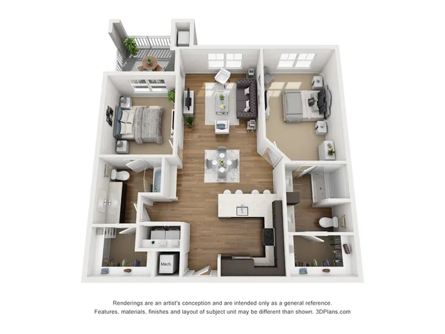 B2 Floor Plan Image
