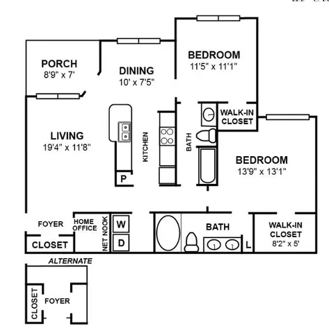 B3 Floor Plan Image