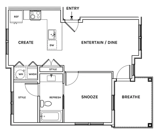 A4 Floor Plan Image