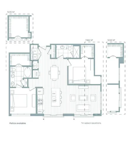 L Floor Plan
