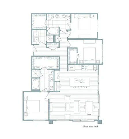 U Floor Plan