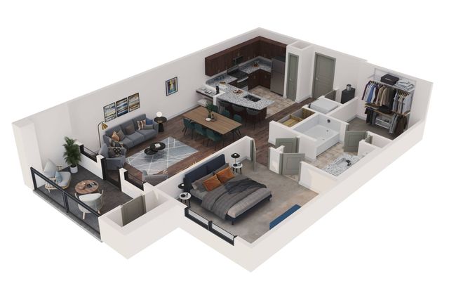 A4 Floor Plan Image