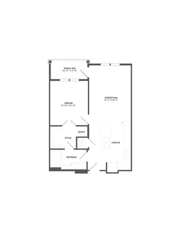 A1 Floor Plan Image