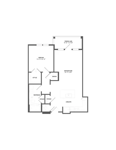 A4 Floor Plan Image
