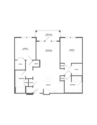 B2 Floor Plan Image