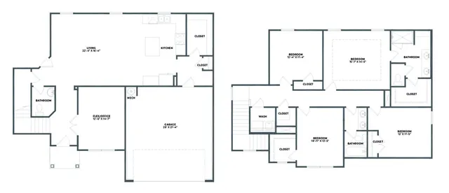 Oak Flex Floor Plan