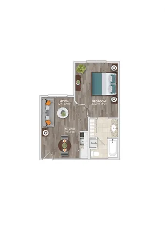 A1 Floor Plan Image