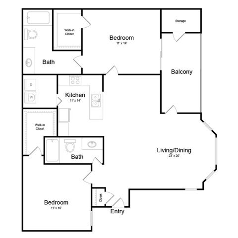 B3 Floor Plan Image