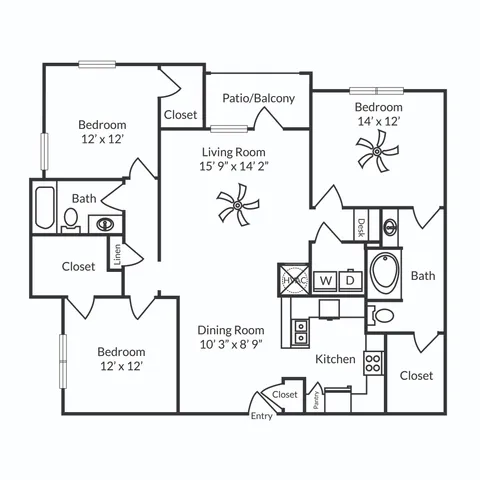 C1 Floorplan Image