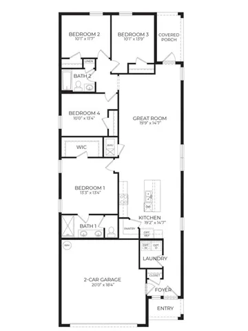 Harper Floor Plan