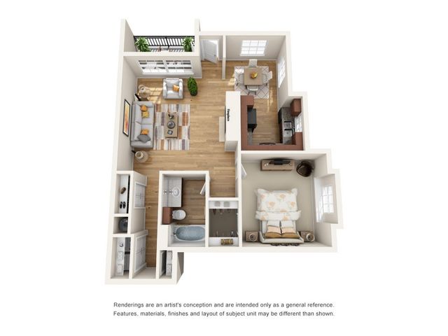 1DP Floor Plan