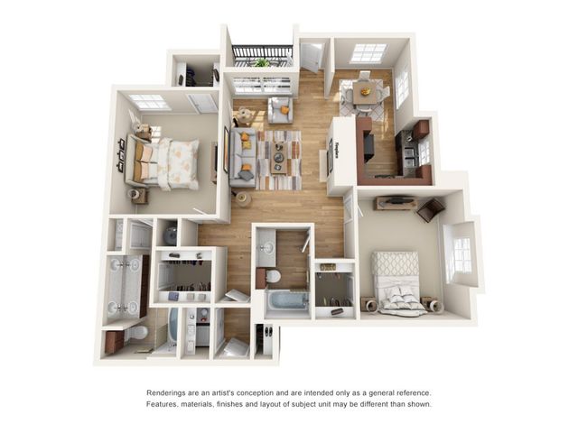 2PX Floor Plan