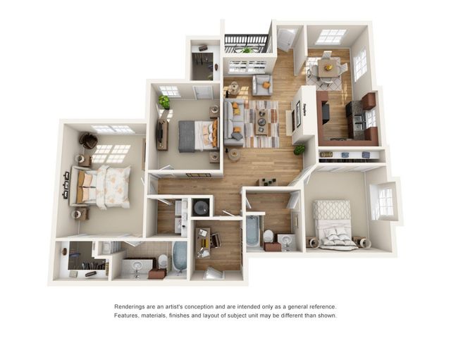 3AMR Floor Plan