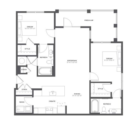 B1 Floor Plan Image