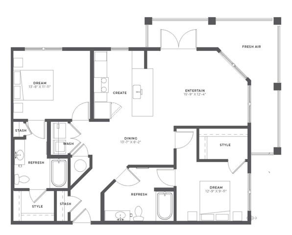 B2 Floor Plan Image