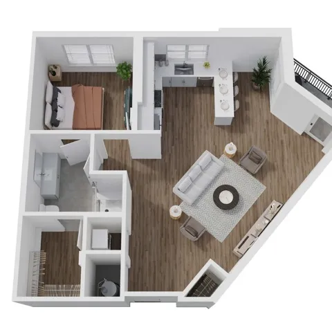 1C Floor plan