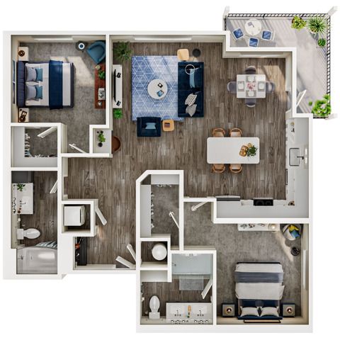 B3 Floor Plan