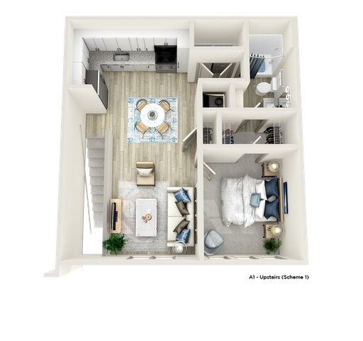 A1U Floor Plan