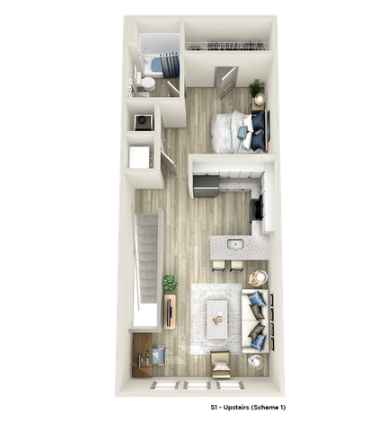 S1U Floor Plan