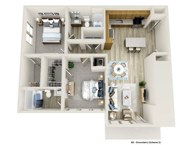 B2G Floor Plan