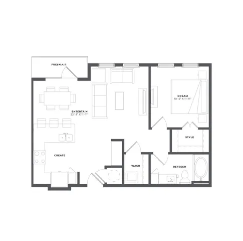 A2 Floor Plan