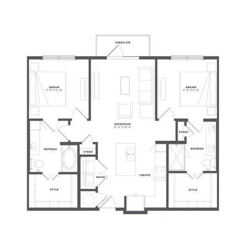 B1-1 Floor Plan