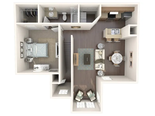 1D Floor Plan
