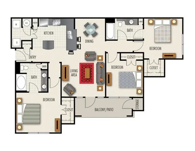 C1R Floor Plan