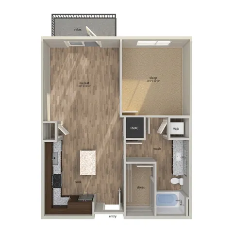 A2 Floor Plan Image