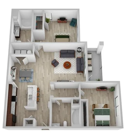 B2 Floor Plan Image