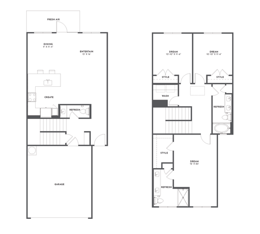 TH1B Floor Plan