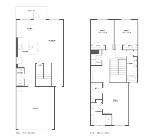 TH2 Floor Plan